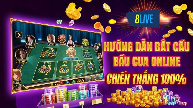 Hướng dẫn cách chơi Bầu Cua 8Live