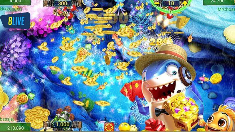 Giới thiệu sảnh game Bắn cá hấp dẫn nhất tại 8Live